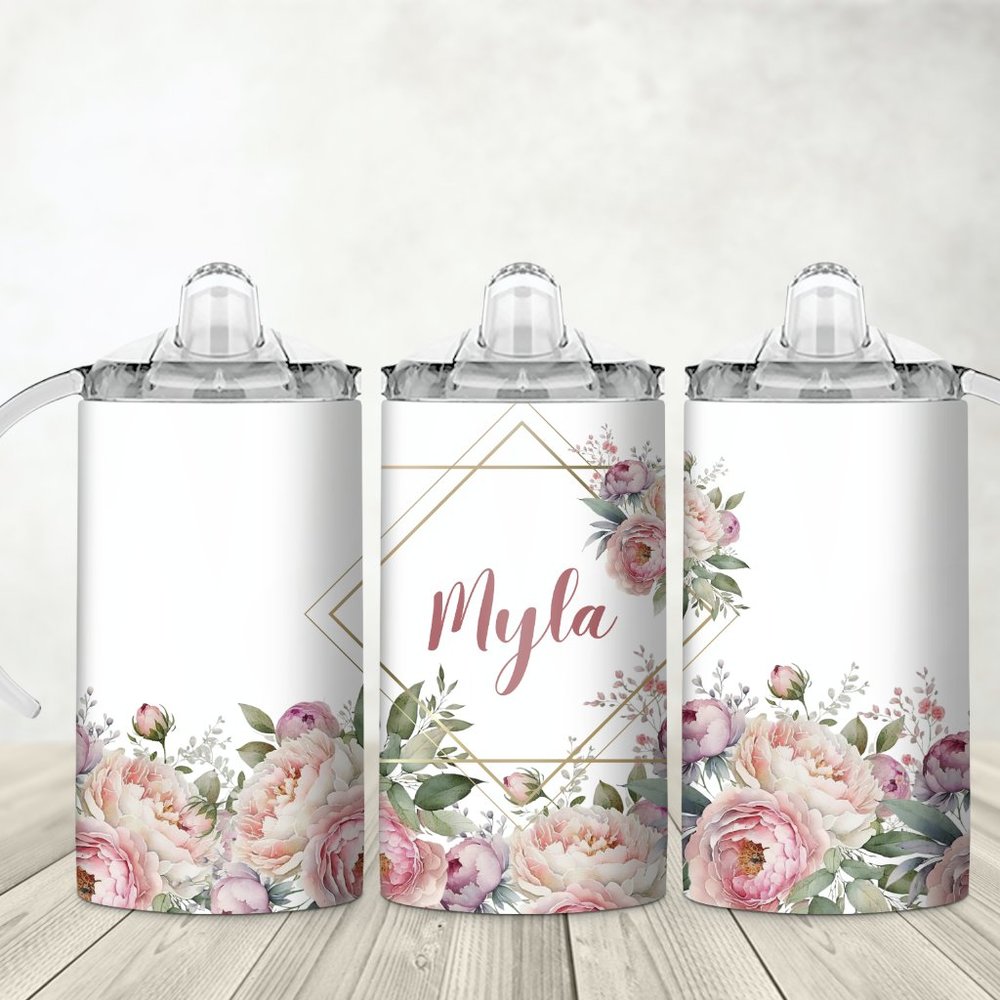Personalized 12oz Grow With Me Sippy Cup